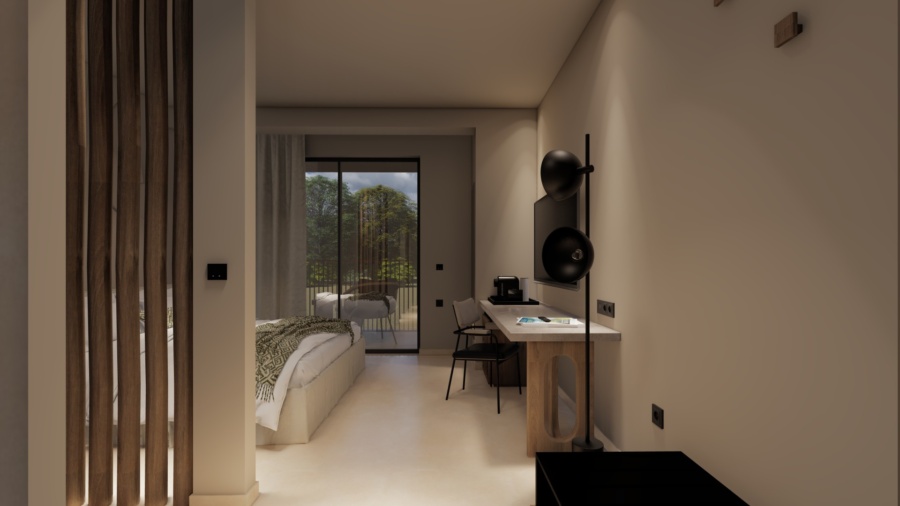 Double Twin Rooms - Bedroom
