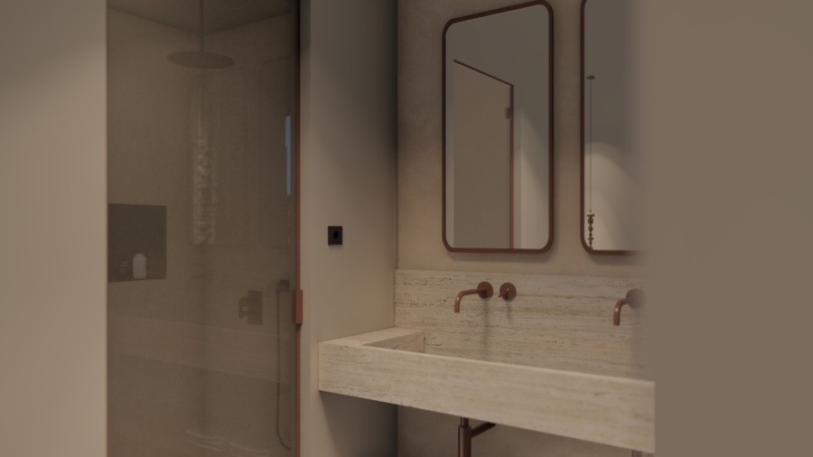 Luxury Suite-Shower cabin