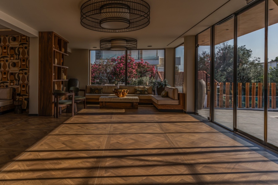 lobby area